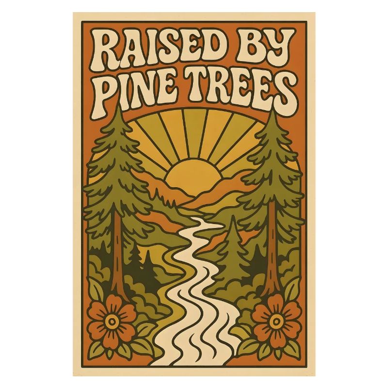 Raised by pine trees | Forest Outdoor