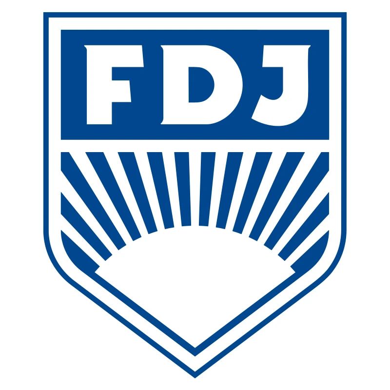 FDJ - Freie Deutsche Jugend Abzeichen (einfarbig)