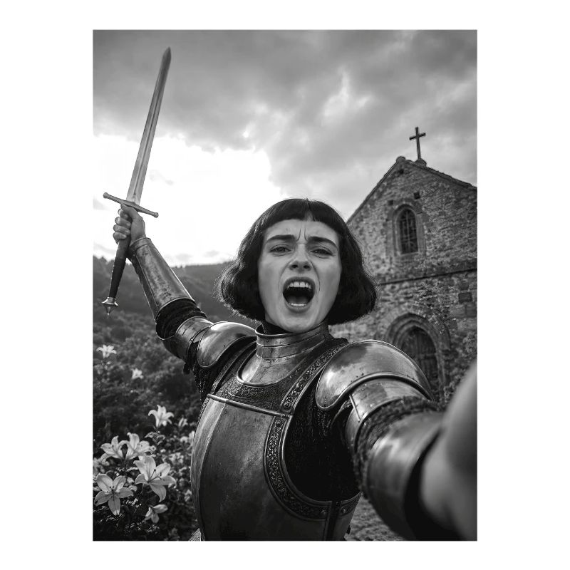 Selfie Jeanne d’Arc