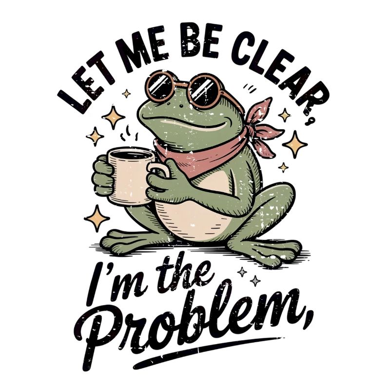 Koffeinhaltiger Frosch: Ich bin das Problem