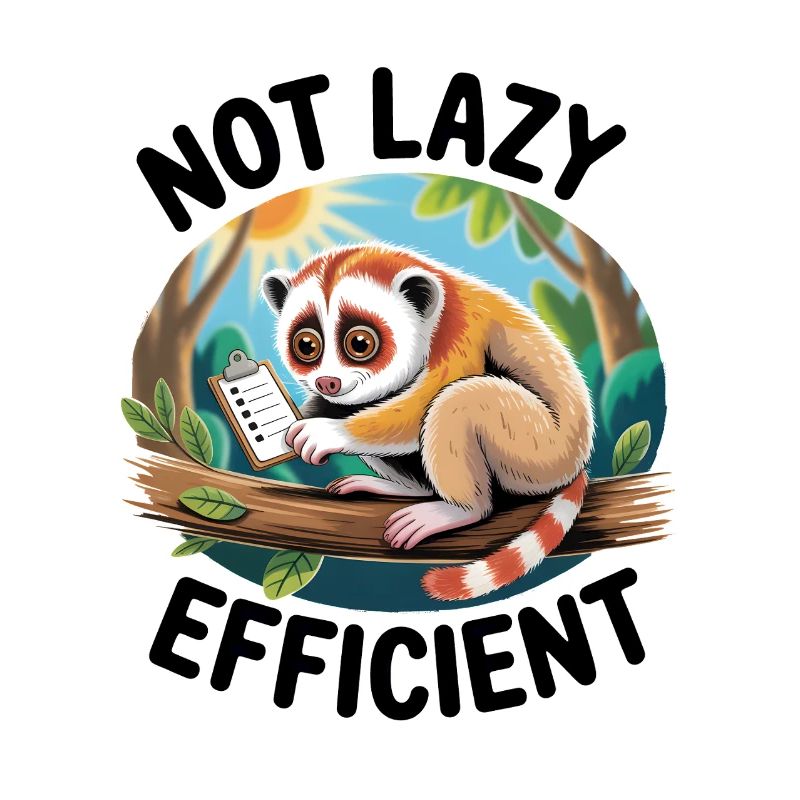 Not lazy | Efficient plum lori