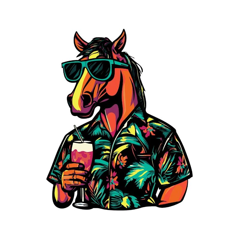 Horse Comic Summer