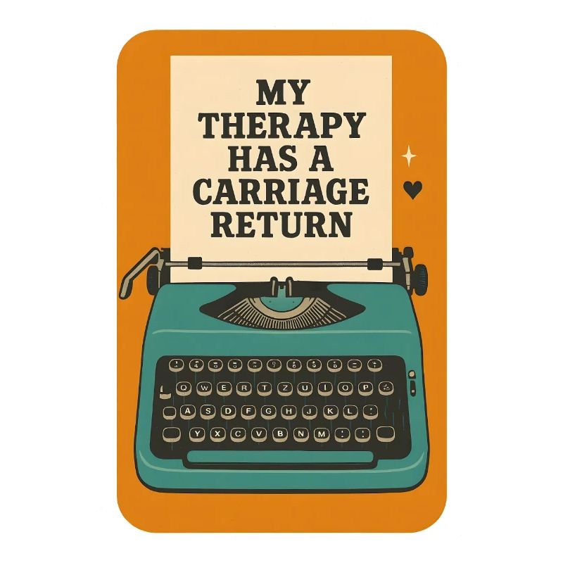 Therapy with carriage return | Writing