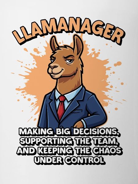 Llamanager Chef Schäff | Teamleiter | Manager CEO