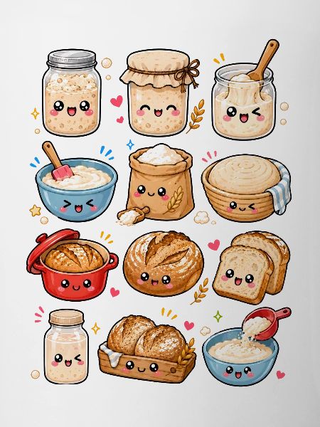 Kawaii Sauerteig | Brot & Backen