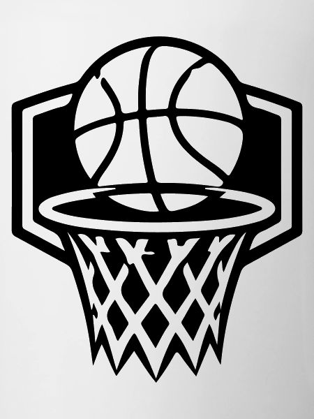 Basketball Korb Symbol