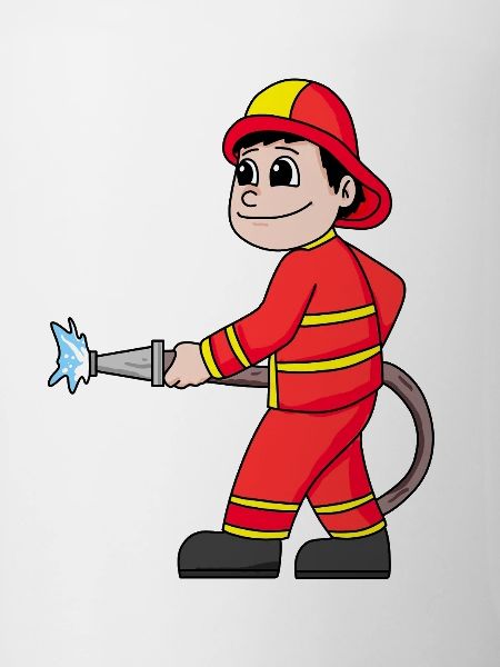 Feuerwehr Junge