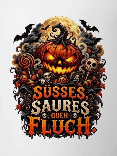 Süßes Saures oder Fluch Halloween
