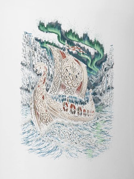 Norwegen Norweger Wikinger