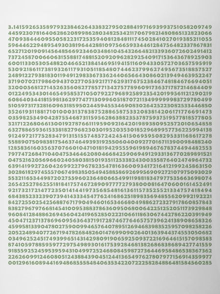 2399 Ziffern von Pi