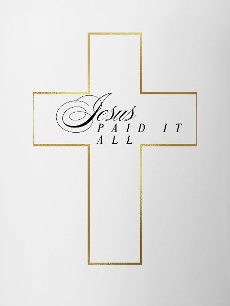Jesus hat alles bezahlt