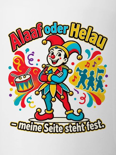 Karneval Alaaf oder Helau Karnevalsfan