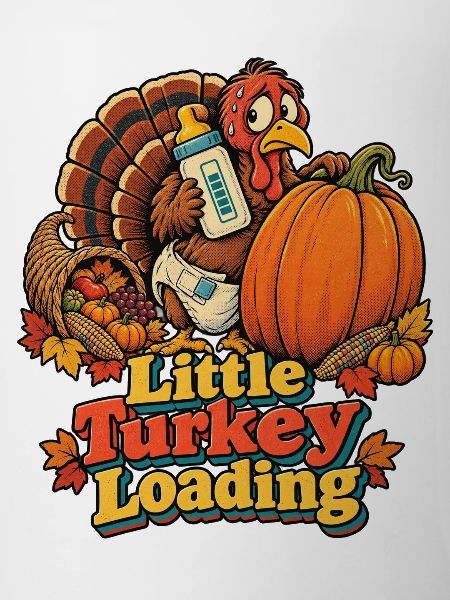 Thanksgiving-Truthahn Little Turkey Loading Baby
