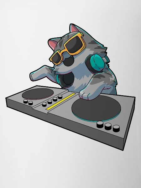 Katze DJ Musik