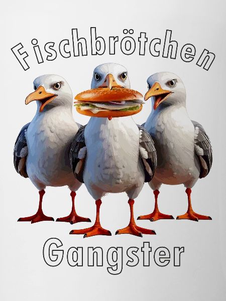 Möven Fischbrötchen Diebe