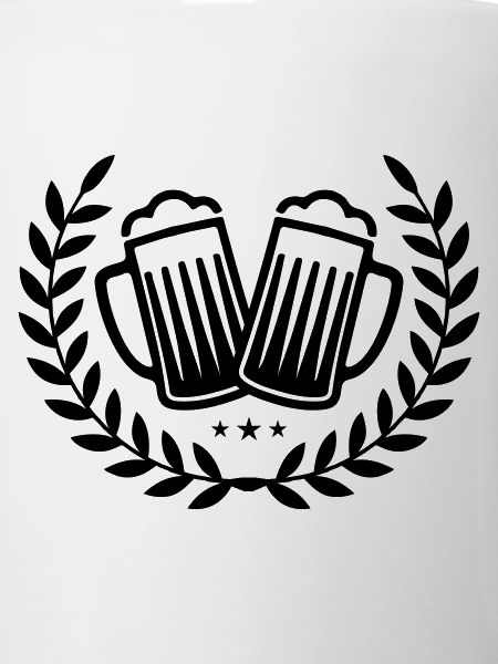 beer icon wreath