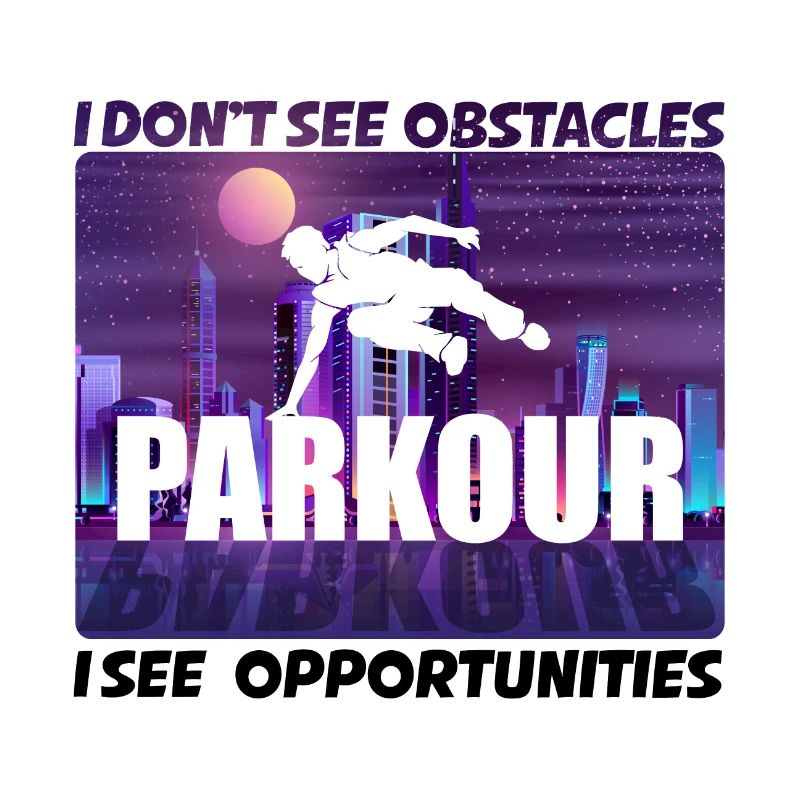 Parkour Freerunner Traceur Le Parcour gift idea