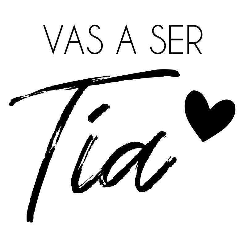 vas a ser tía