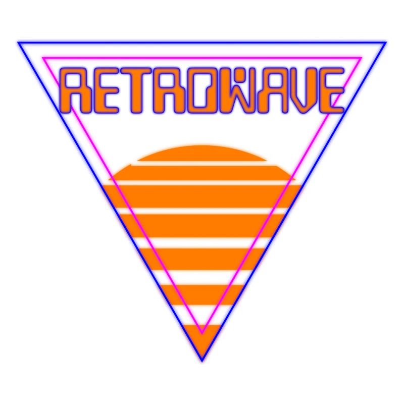 Retrowave Synthwave 80s Design
