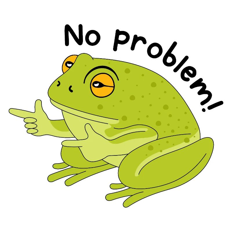 Grenouille pas de problème