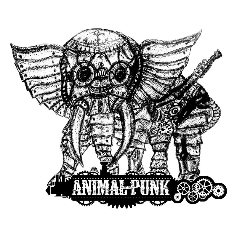 Mr. Elefant TierPunk SteamPunk