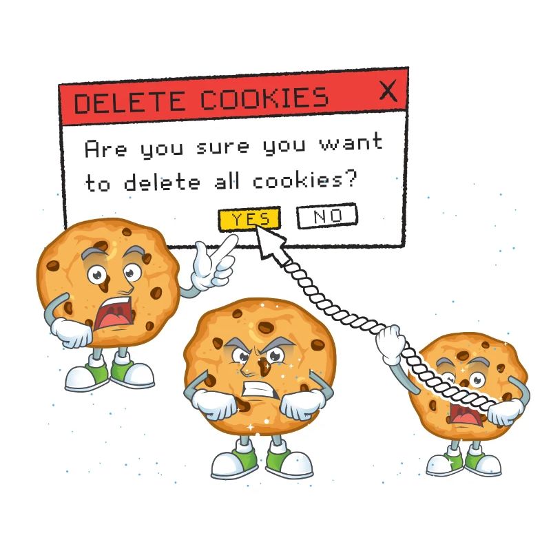 Delete Cookies Geek tech humor Computer Scientist