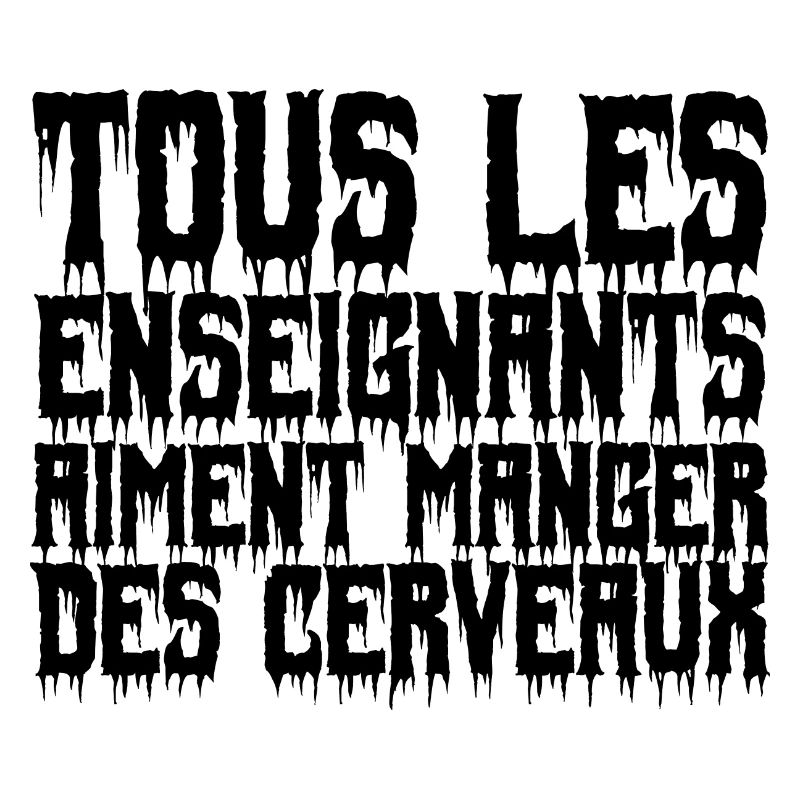 les enseignants aiment les cerveaux Enseignant