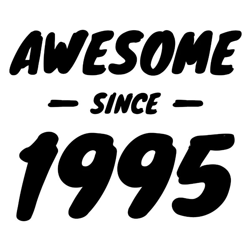 1995 vintage Awesome Since 1995 Gift idea