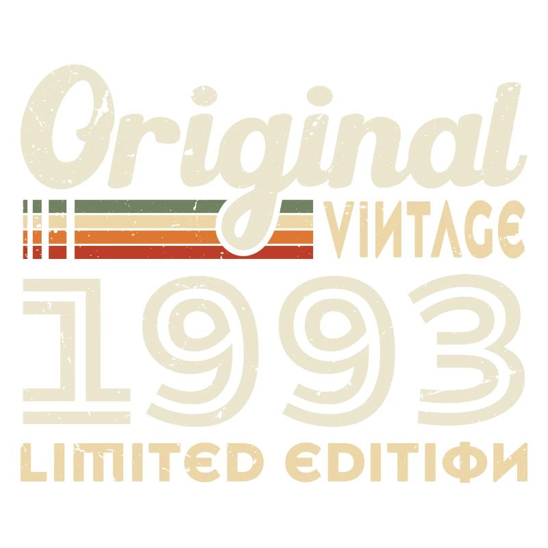 Original 1993 Vintage Geburtstagsgeschenk