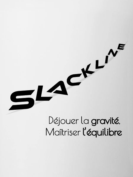 "Slackline –Gravité, équilibre