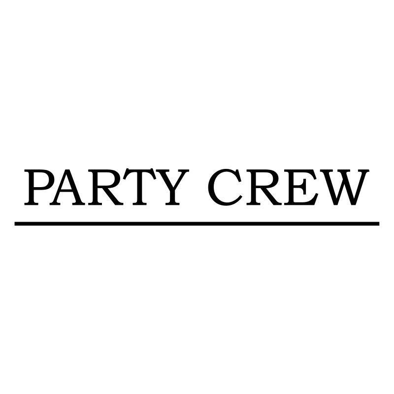 Party Crew add Name + Text drinking Team Member