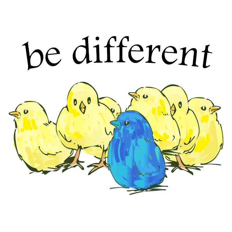 be different | küken | chicks