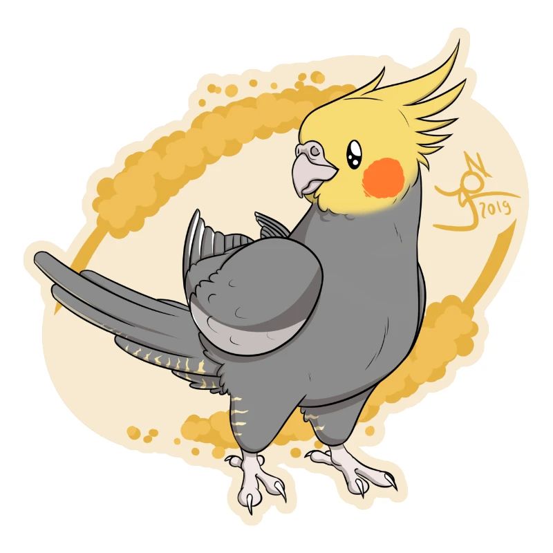 Cockatiel Cinnamon