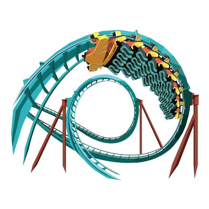 Kumba B & M Untersetzer - Busch Gardens Design