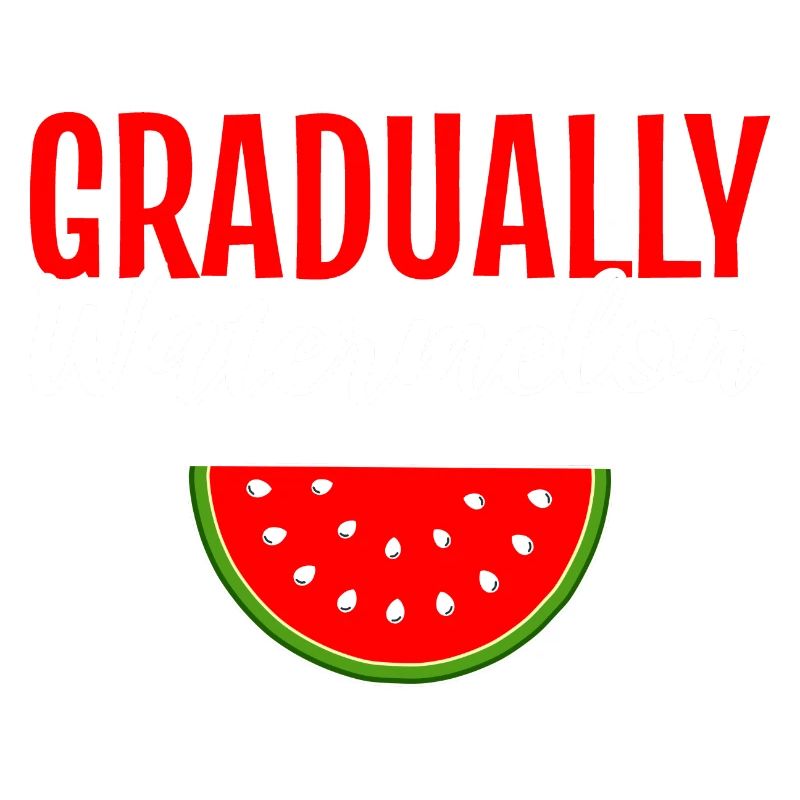 Gradually watermelon. Fruit merchant poison