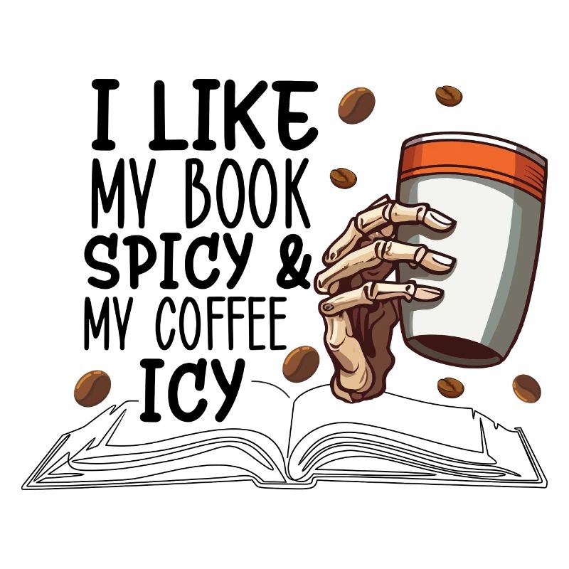 Book Lover Book Reader Coffee Lover