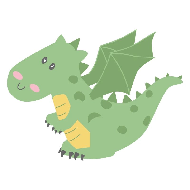 Kleiner süßer Drache