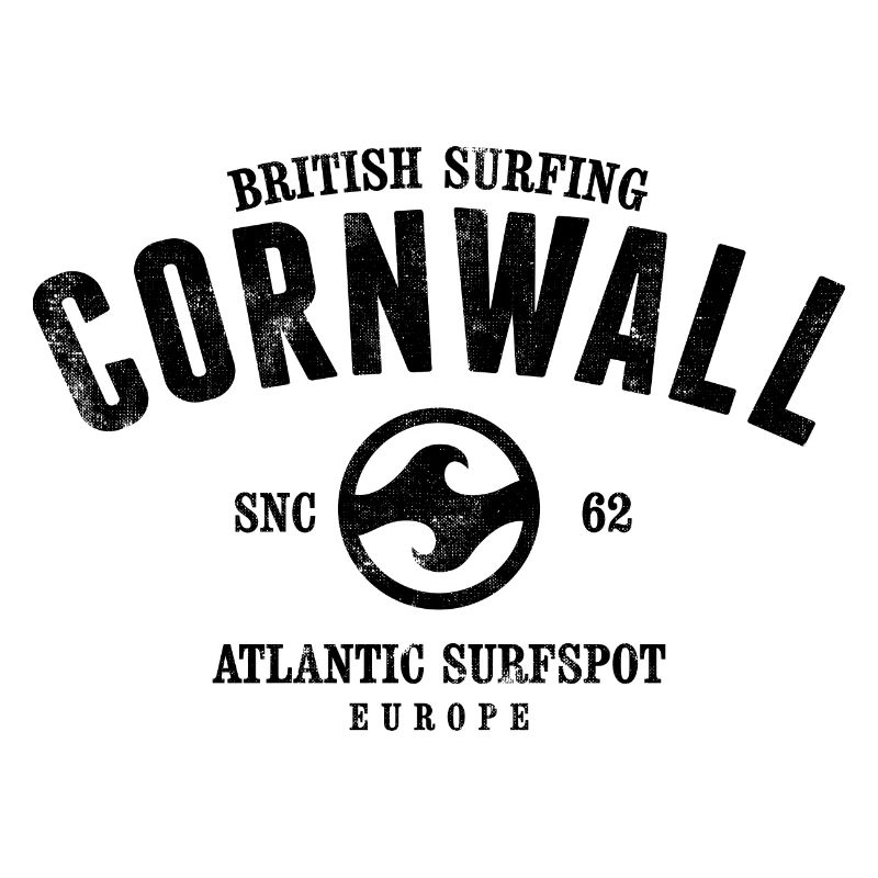 CORNWALL BRITISH SURFING GEBRAUCHTER LOOK