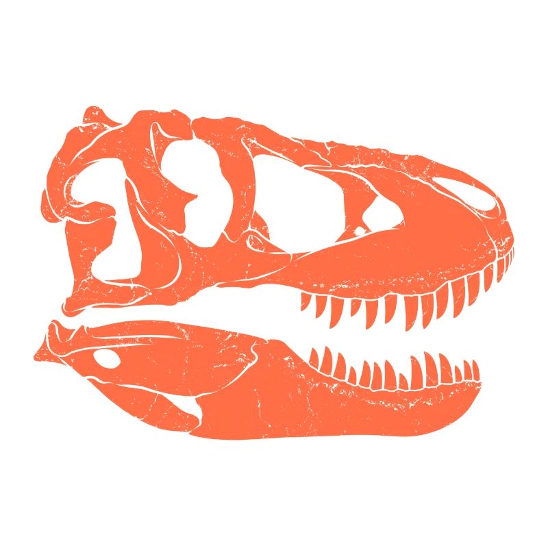 Tarbosaurus Fossil Schädel