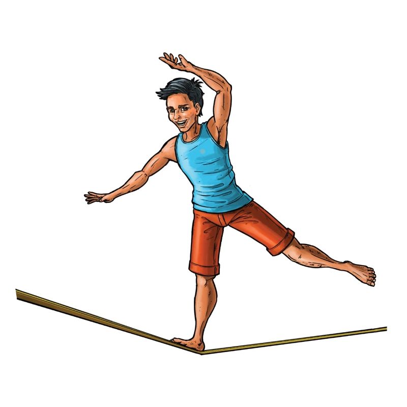 Slackliner - slackline lover