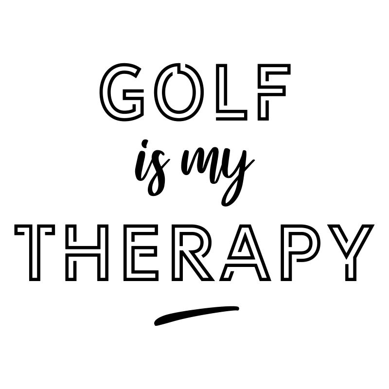 Golf is my therapy