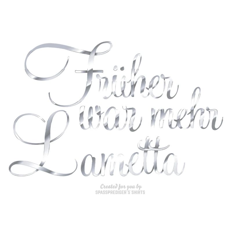 Früher war mehr Lametta