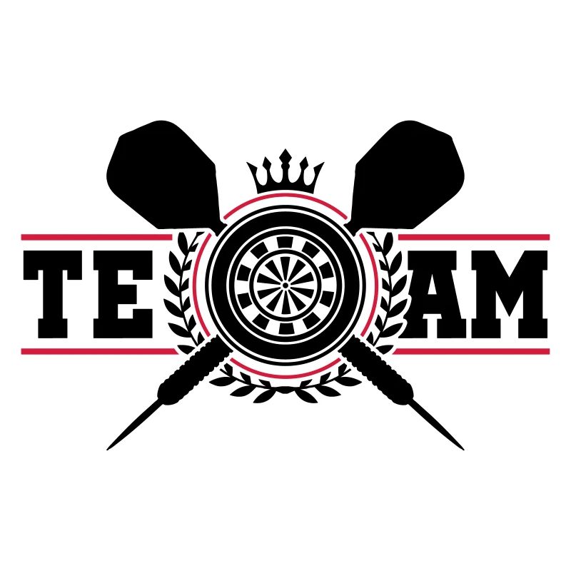 darts dartpfeil dartscheibe wappen team