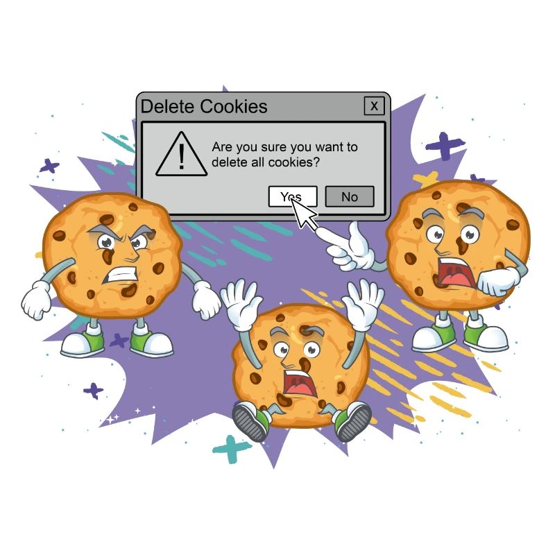 Delete Cookies Geek tech humor Informatiker