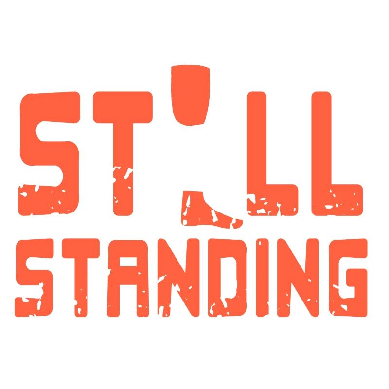 Still Standing Cool Retro Prosthesis T-Shirt