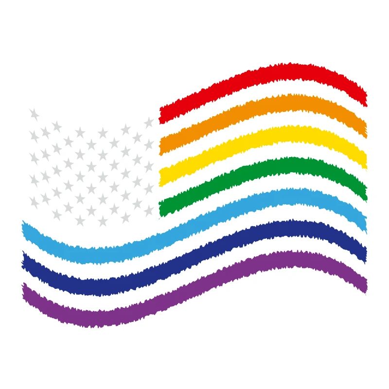 Drapeau arc-en-ciel des États-Unis