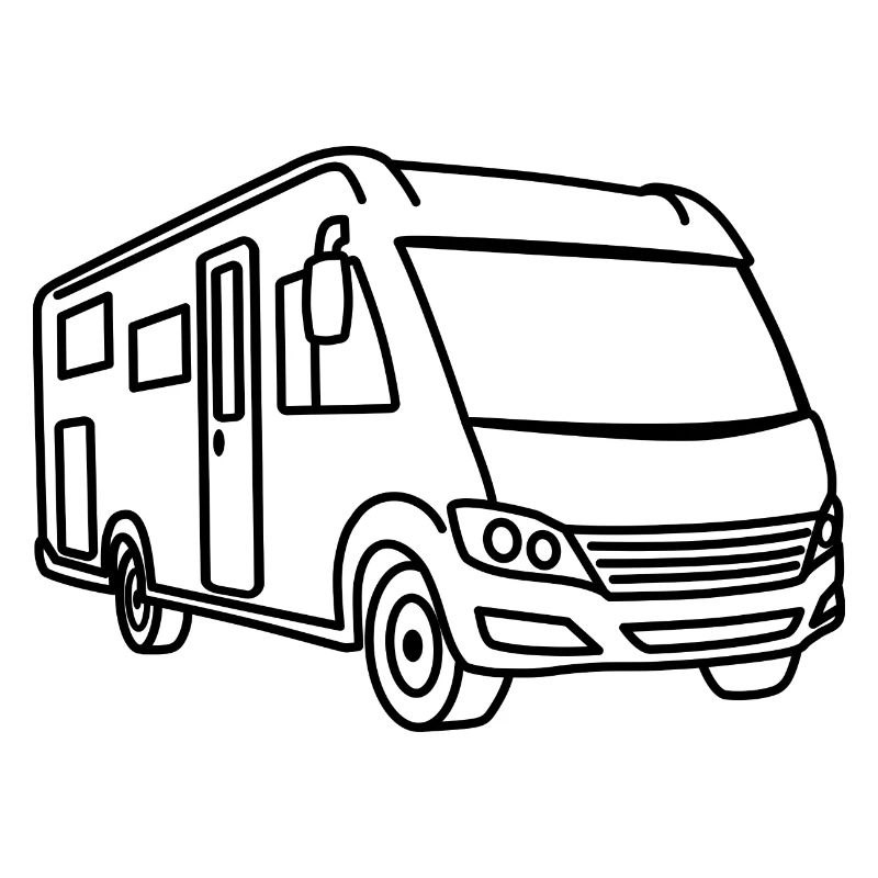 Motorhome Fully Integrated - Front - Contour Black