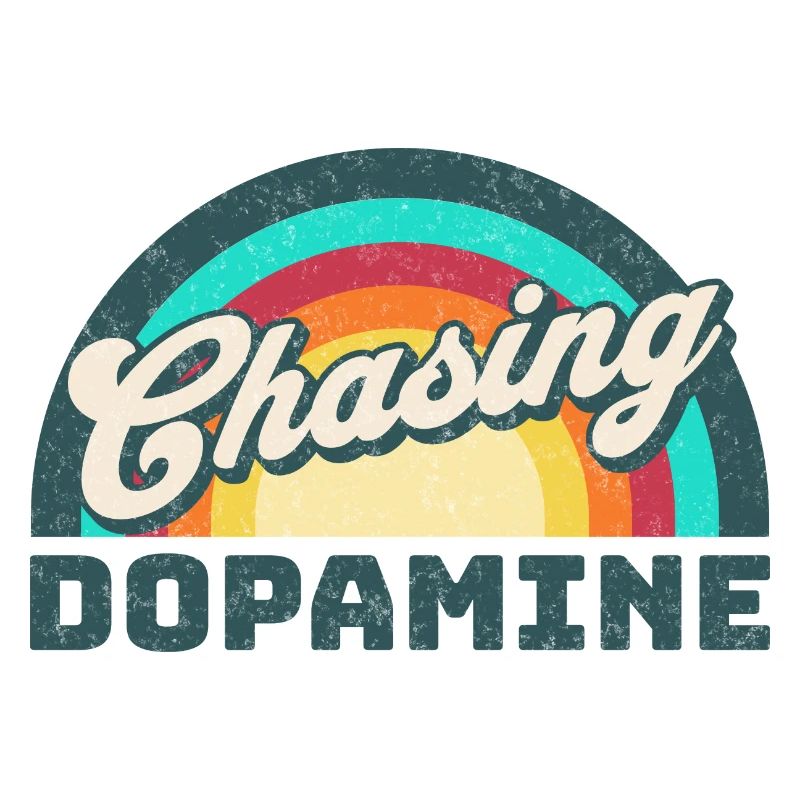 Retro Rainbow Chasing Dopamine