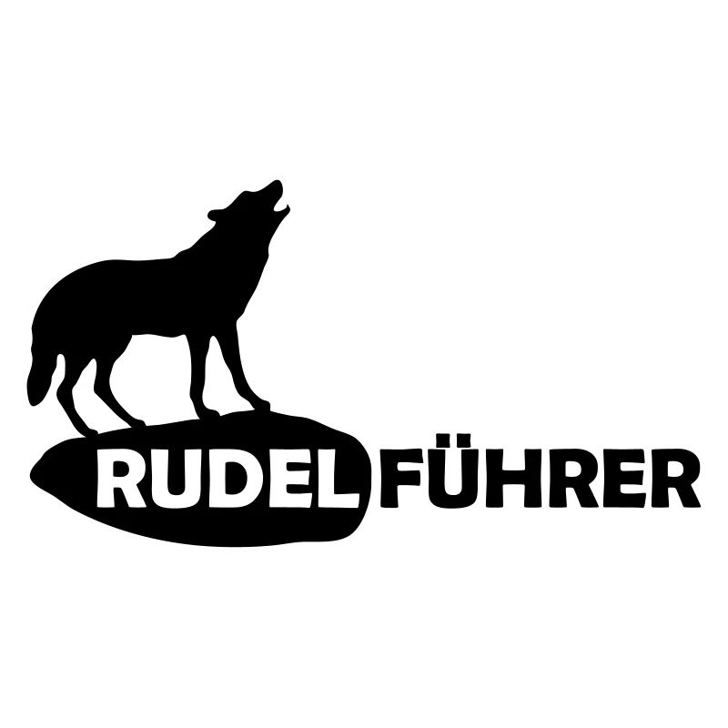 Rudelführer Wolf Alphatier Leitwolf Papa