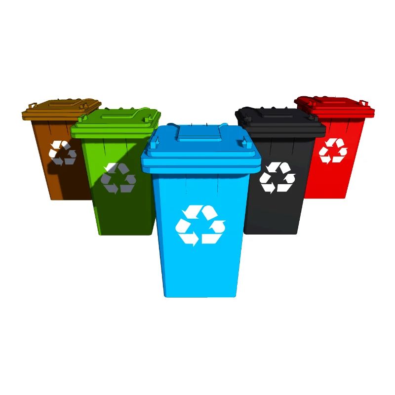 Recyclage des déchets de séparation Gestion des déchets Muellone
